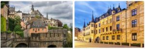 Sights in Luxembourg